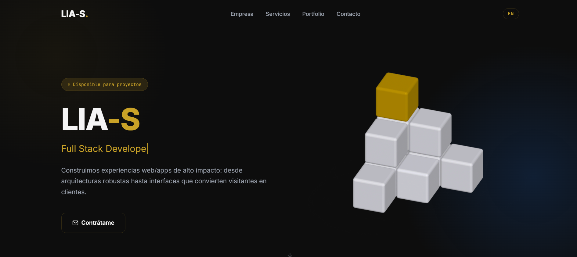 Captura de la web de LIA-S